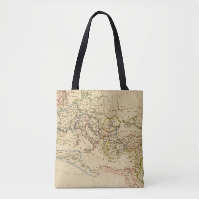 Roman Empire under Constantine and Trajan Tote Bag (Front)