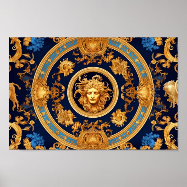 Roman Face Poster (Front)