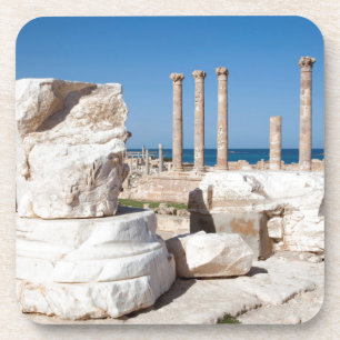 Roman Forum And Remains Of Statue, Sabratha, AZ Coaster