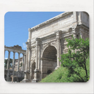 Roman Forum Arch Of Titus - Rome, Italy Mouse Pad