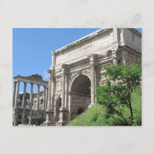 Roman Forum Arch Of Titus - Rome, Italy Postcard