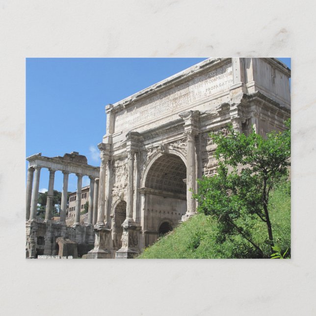 Roman Forum Arch Of Titus - Rome, Italy Postcard (Front)