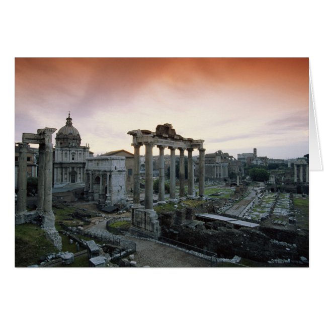 Roman Forum at dawn (Front Horizontal)