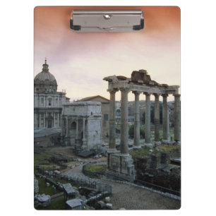 Roman Forum at dawn Clipboard