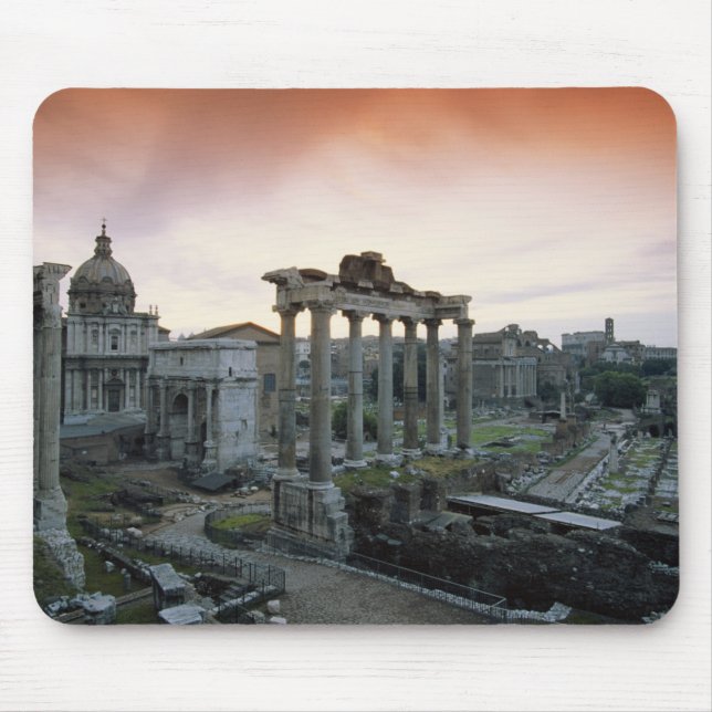 Roman Forum at dawn Mouse Pad (Front)