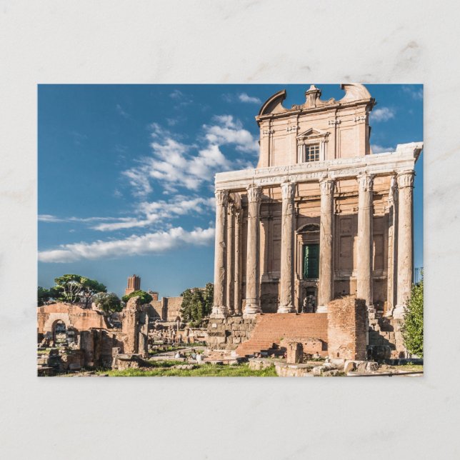 Roman Forum | Colosseum | Italy | Rome Postcard (Front)