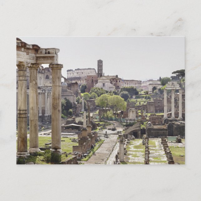 Roman Forum Postcard (Front)