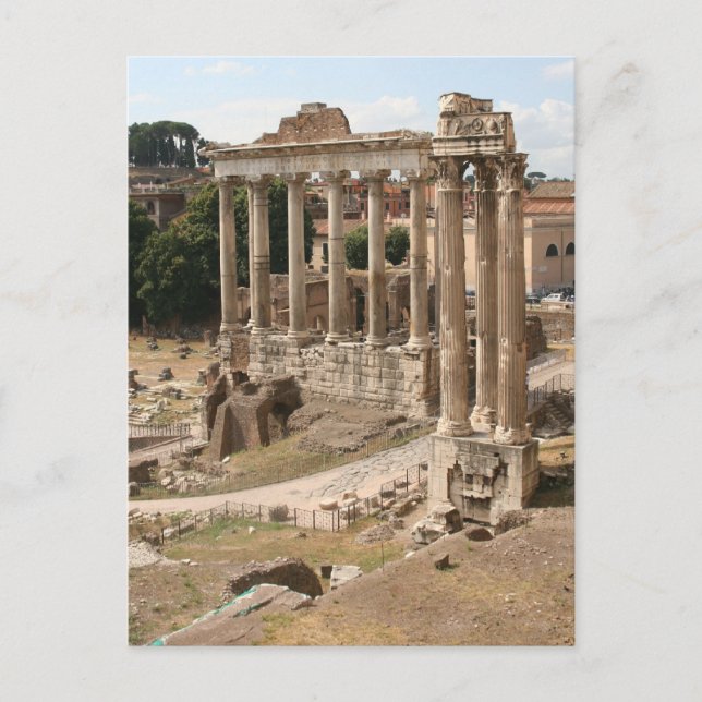 Roman Forum Postcard (Front)