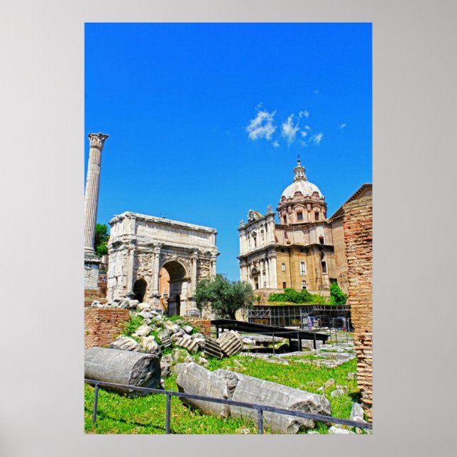 Roman forum poster (Front)