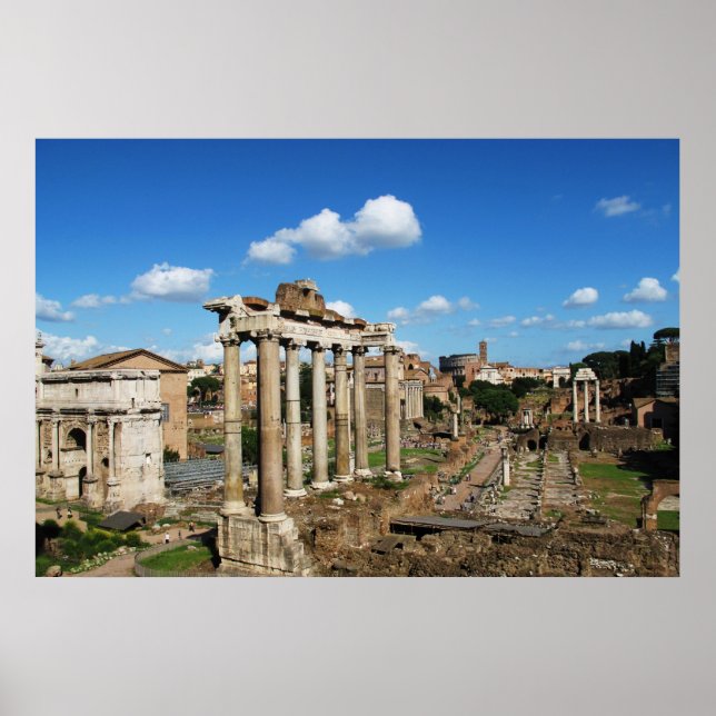 Roman Forum poster (Front)