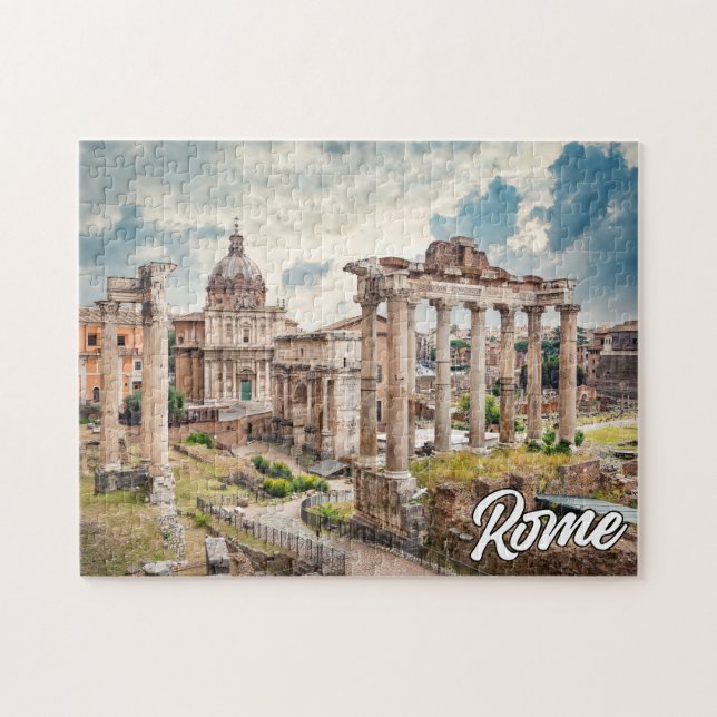 Roman Forum | Rome, Italy Jigsaw Puzzle (Horizontal)