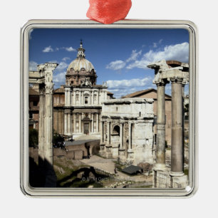 Roman Forum, Rome, Italy Metal Tree Decoration