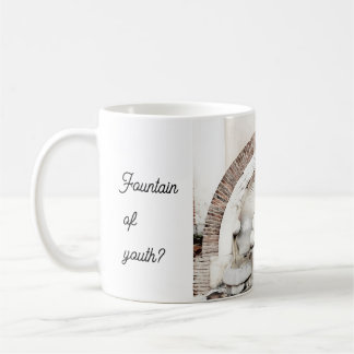 Roman fountain funny quote coffee mug