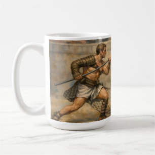 Roman Gladiator fight Classical Art Coffee Mug