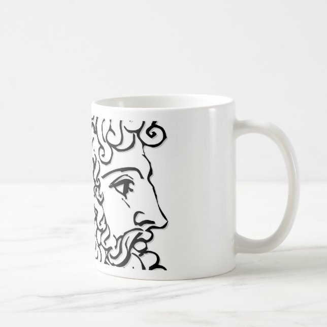 Roman Heads Coffee Mug (Right)