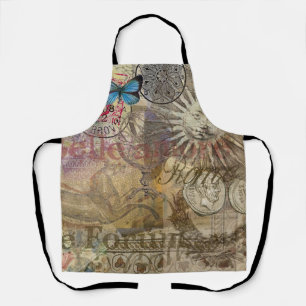 Roman History Italy Travel Vacation Holiday City Apron