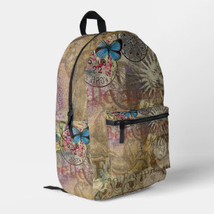 Roman History Italy Travel Vacation Holiday City Printed Backpack