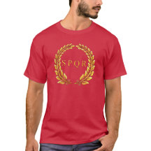 Roman Imperial SPQR Laurel T-Shirt