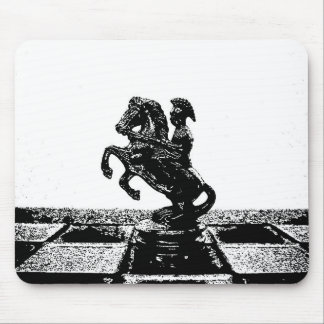 Roman Knight Chess Mat Mouse Pad