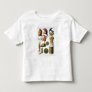 Roman military equipment, from 'Le Costume Ancien Toddler T-Shirt