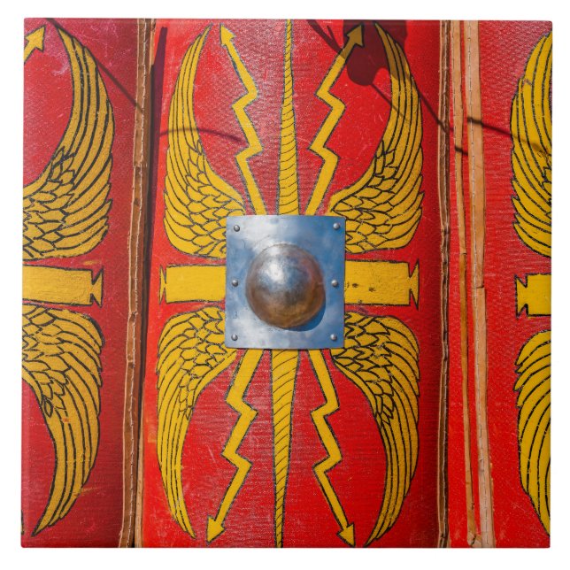 Roman Military Shield - Scutum Tile (Front)