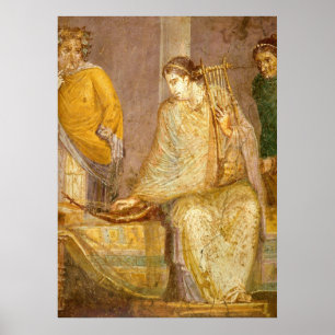 Roman Musician Poster