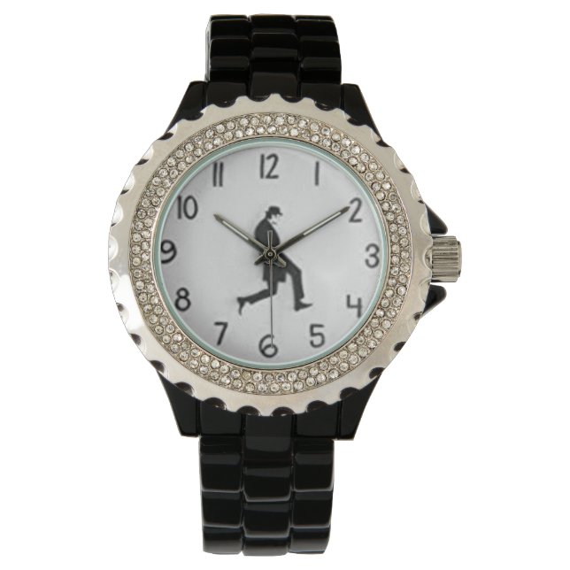 Roman Numerals Modern number big Easy to Read Watc Watch (Front)