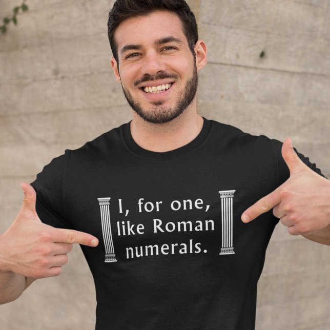 Roman Numerals T-Shirt (Creator Uploaded)