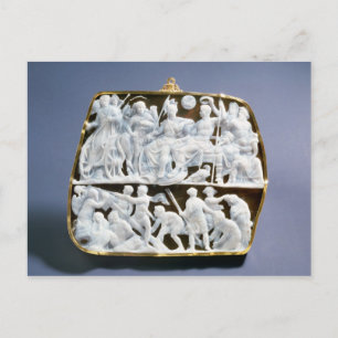 Roman onyx cameo, 1st century AD Postcard