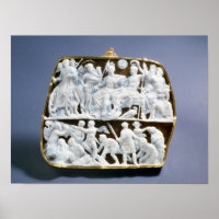 Roman onyx cameo, 1st century AD