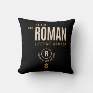 Roman Personalised Name - Funny Roman Cushion