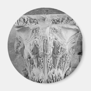 roman pillar artsy magnet