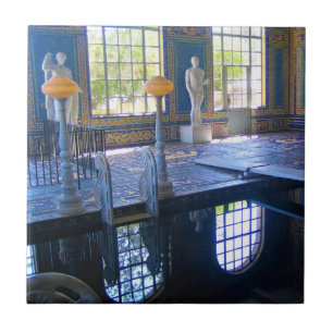 Roman Pool at Hearst Castle, California Ceramic Tile