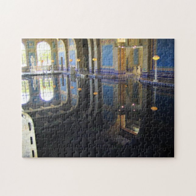 Roman Pool at Hearst Castle, California Jigsaw Puzzle (Horizontal)