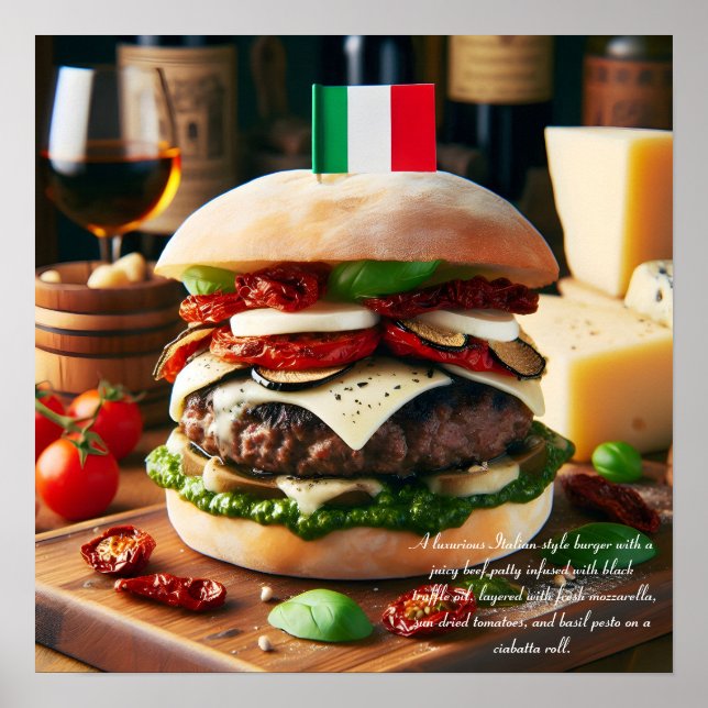 Roman Rhapsody Burger Sensation Poster (Front)