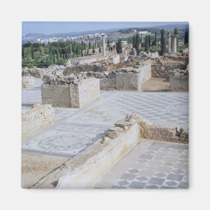 Roman ruins of the port of Emporion Magnet