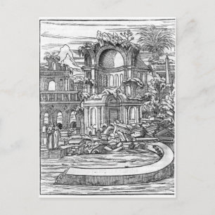 Roman Ruins Postcard
