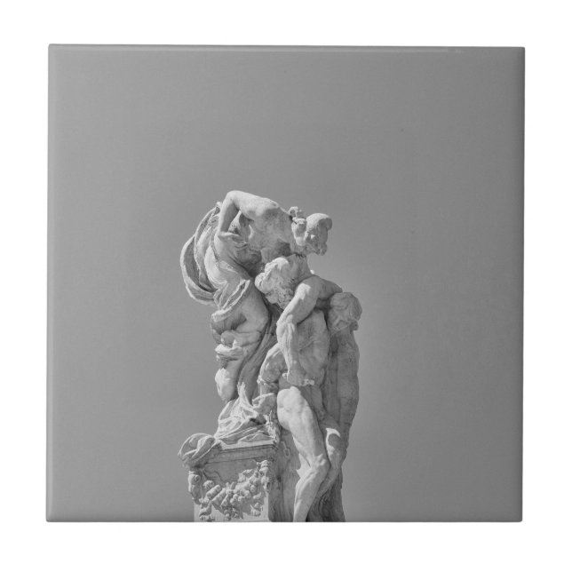 Roman sculptures in modern composition ceramic tile (Front)