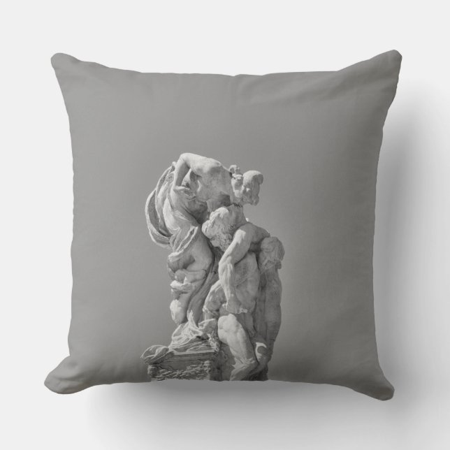 Roman sculptures in modern composition cushion (Front)