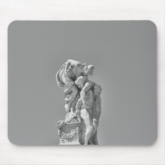 Roman sculptures in modern composition mouse pad (Front)