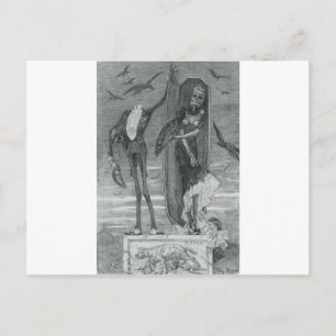 Roman Skeletons Postcard