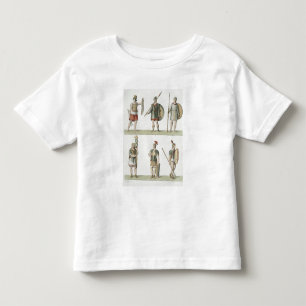 Roman Soldiers, detail from plate 2, Class 5 of Pa Toddler T-Shirt