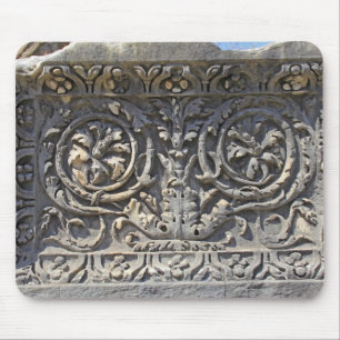 Roman stone mouse pad