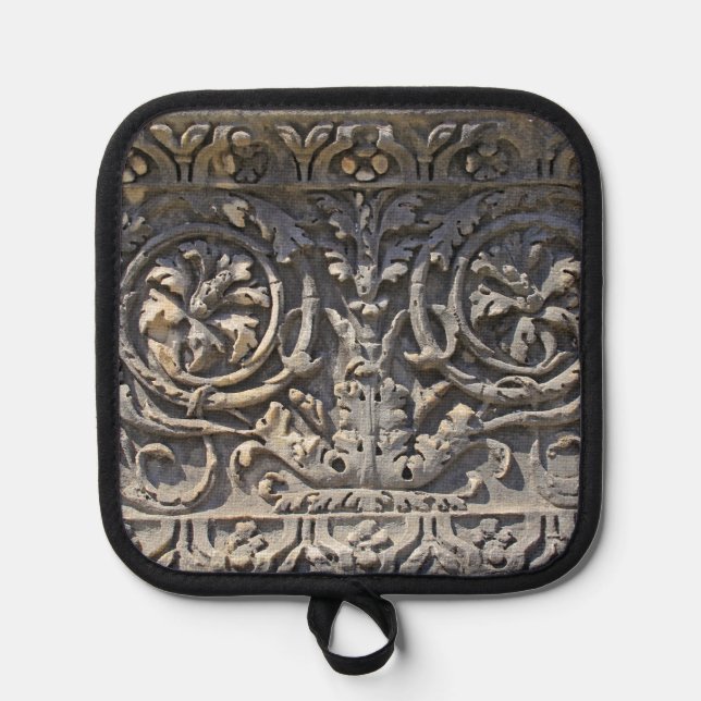 Roman stone pot holder (Front)