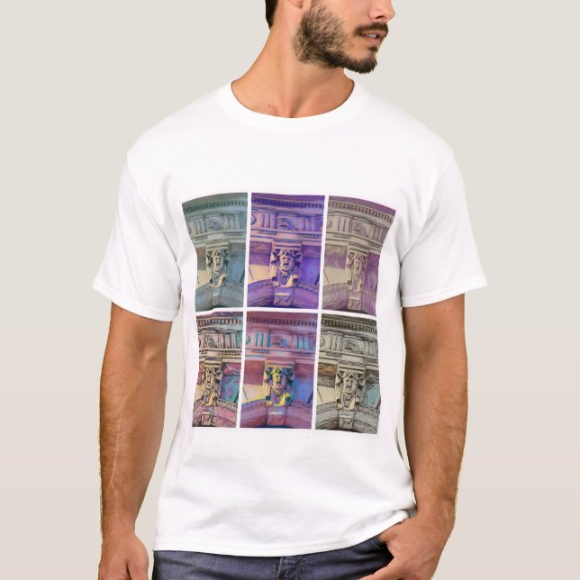 roman street - white T-Shirt (Front)