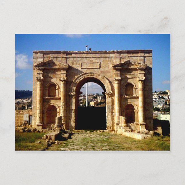 Roman Structure Front Postcard (Front)