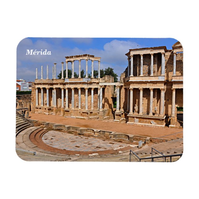 "Roman Theatre" Magnet (Horizontal)