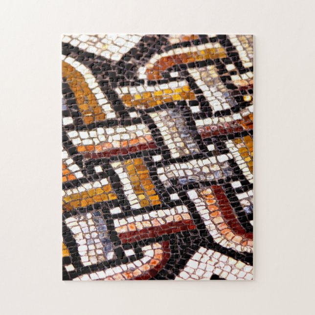 Roman Tile Mosaic Jigsaw Puzzle (Vertical)