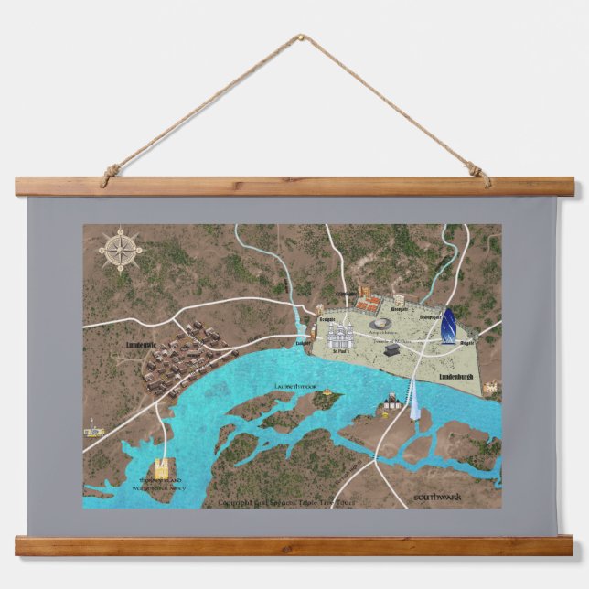 Roman & Viking London Tapestry (Front)