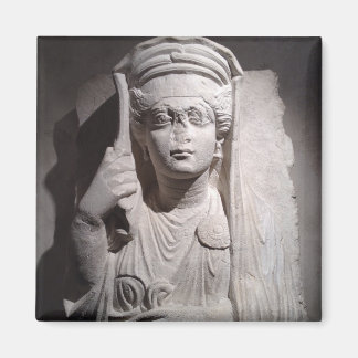 Roman woman grave marker magnet
